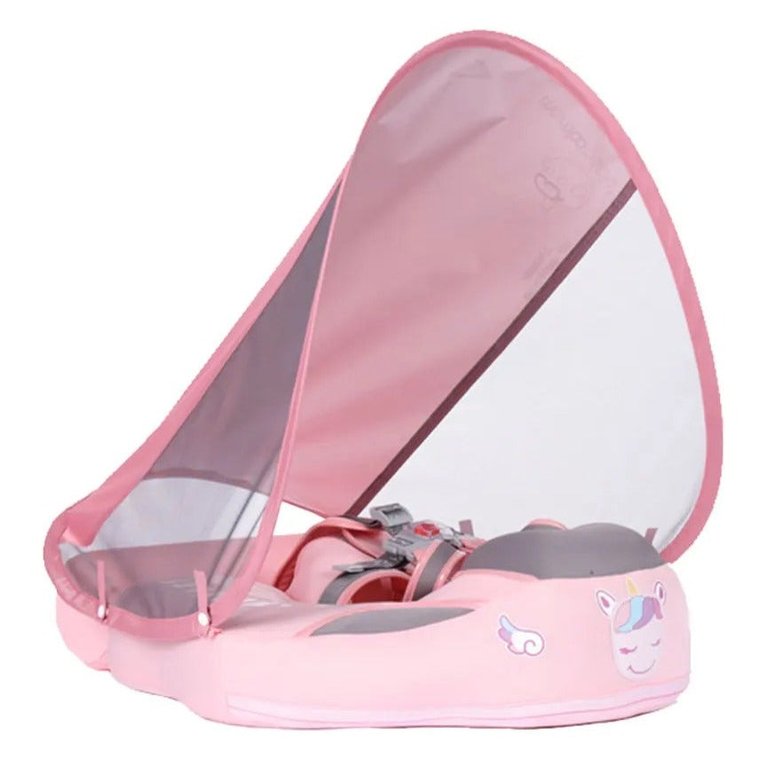 Baby Swim Float with Sunshade Canopy