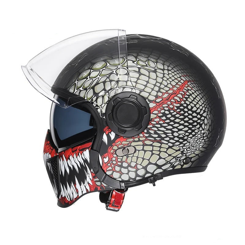 Modular Full-Face Helmet Motorcycle