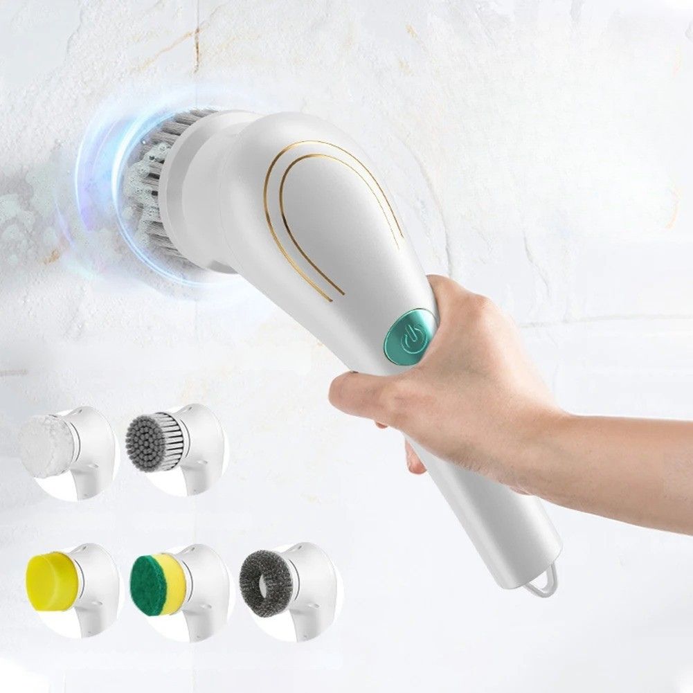 Handheld kitchen cleaning brush
