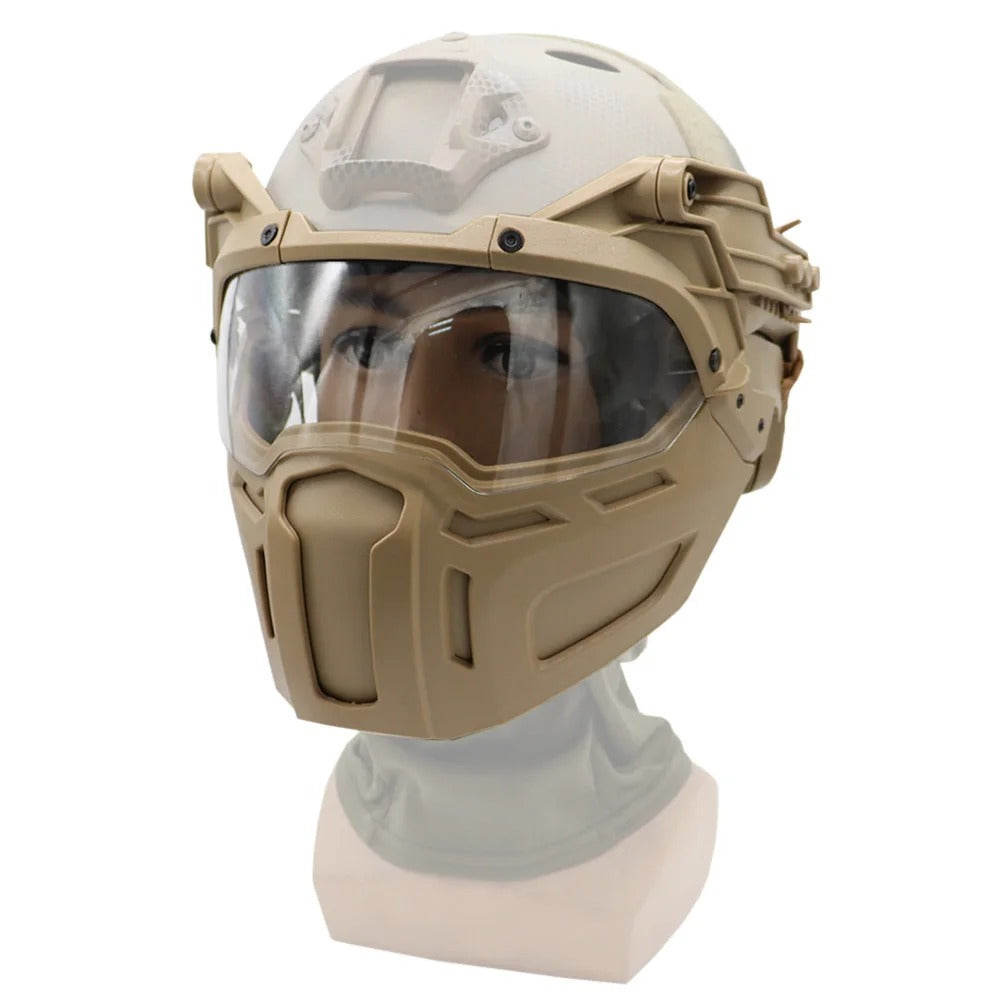 Tactical Half Face Mask for FAST Helmet