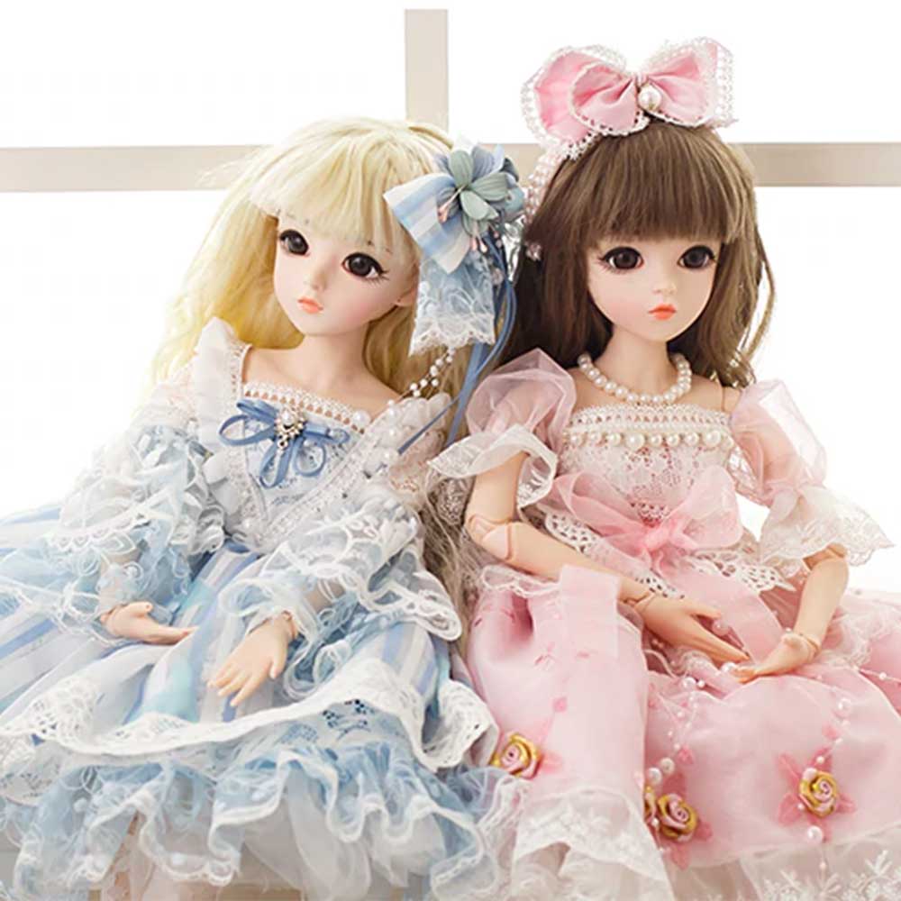ฺBall jointed Doll FAIRY fullset princess Outfits - goodsshopi