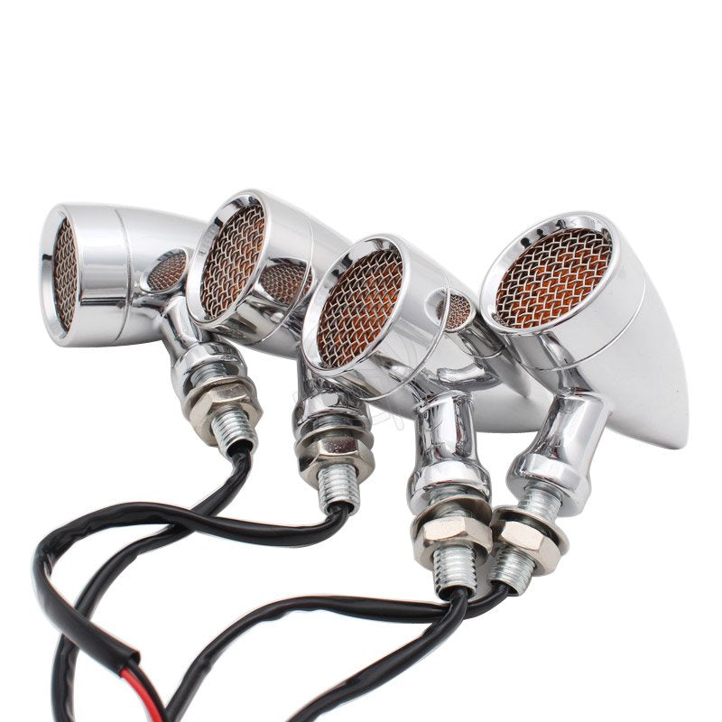 Retro Motorcycle Bullet LED Turn Signal