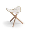Triangle Outdoor folding chair wood