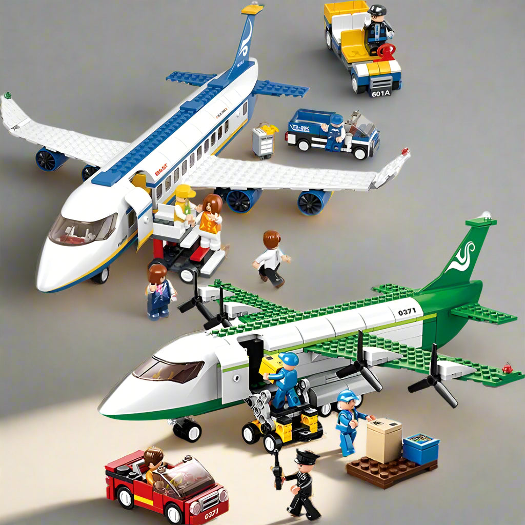 Airplane Building Blocks Educational Toys
