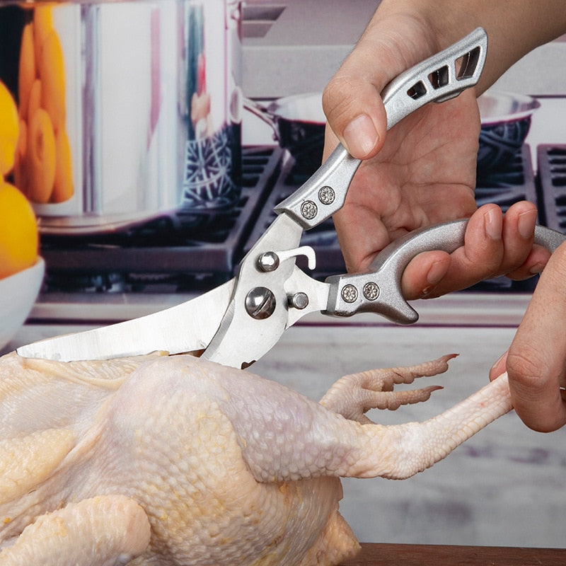 Stainless Steel Scissors Chicken Bone Cutter - goodsshopi