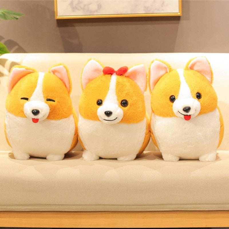 Squishy Kawaii Giant Corgi Dog Plush Toy Stuffed - Goods Shopi