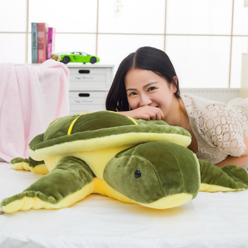 Giant Stuffed Animal Soft turtle Plush toy - goodsshopi