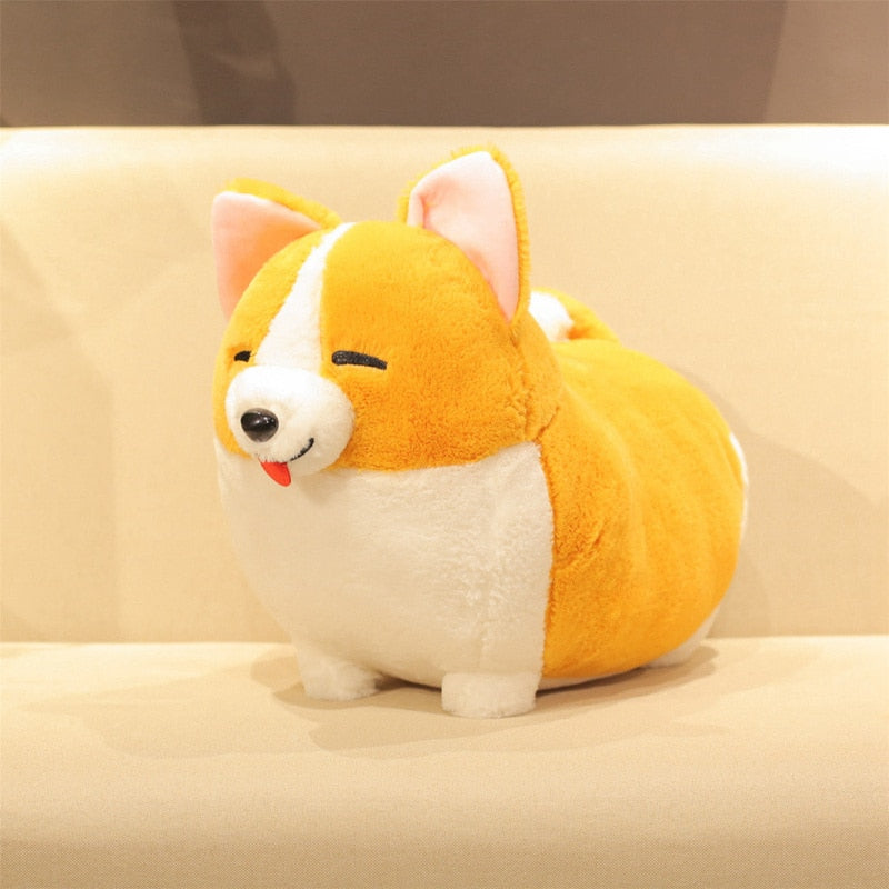 Squishy Kawaii Giant Corgi Dog Plush Toy Stuffed - Goods Shopi