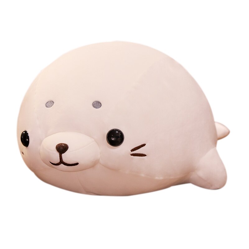 Cute Stuffed Animal Lying Seal Plush Toys - goodsshopi