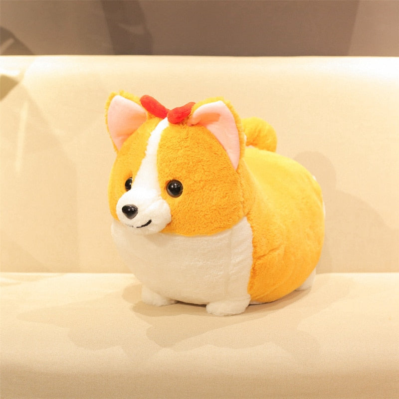 Squishy Kawaii Giant Corgi Dog Plush Toy Stuffed - Goods Shopi