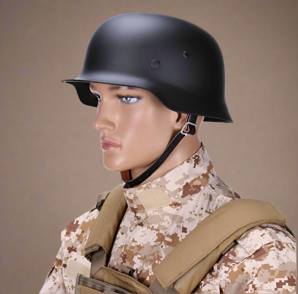 Tactical helmet Steel Retro M35 WW2 German - goodsshopi