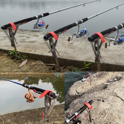 Stainless Steel Folding Fishing Rod Holder