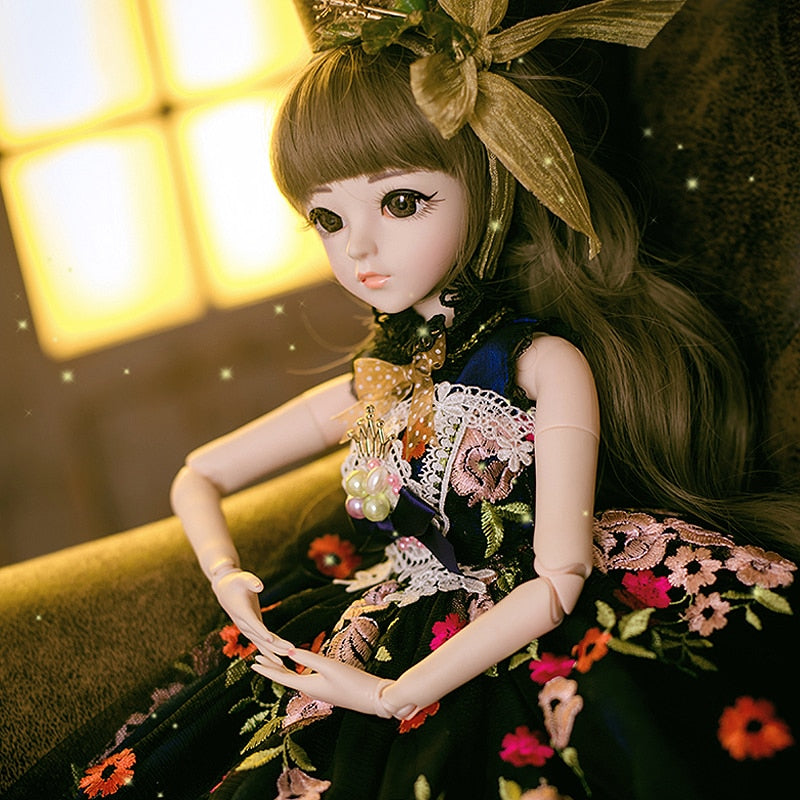 ฺBall jointed Doll FAIRY fullset princess Outfits - goodsshopi