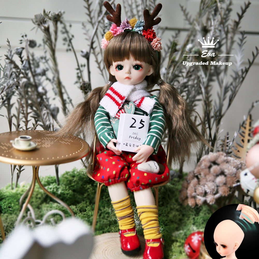 Ball Jointed Dolls 30cm With Full Outfits - goodsshopi