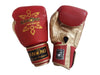 Muay Thai Boxing Gloves Kanong Red Gold - Goods Shopi
