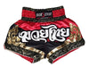 Muay thai shorts Boxsense Red Gold : BXS-086 - Goods Shopi