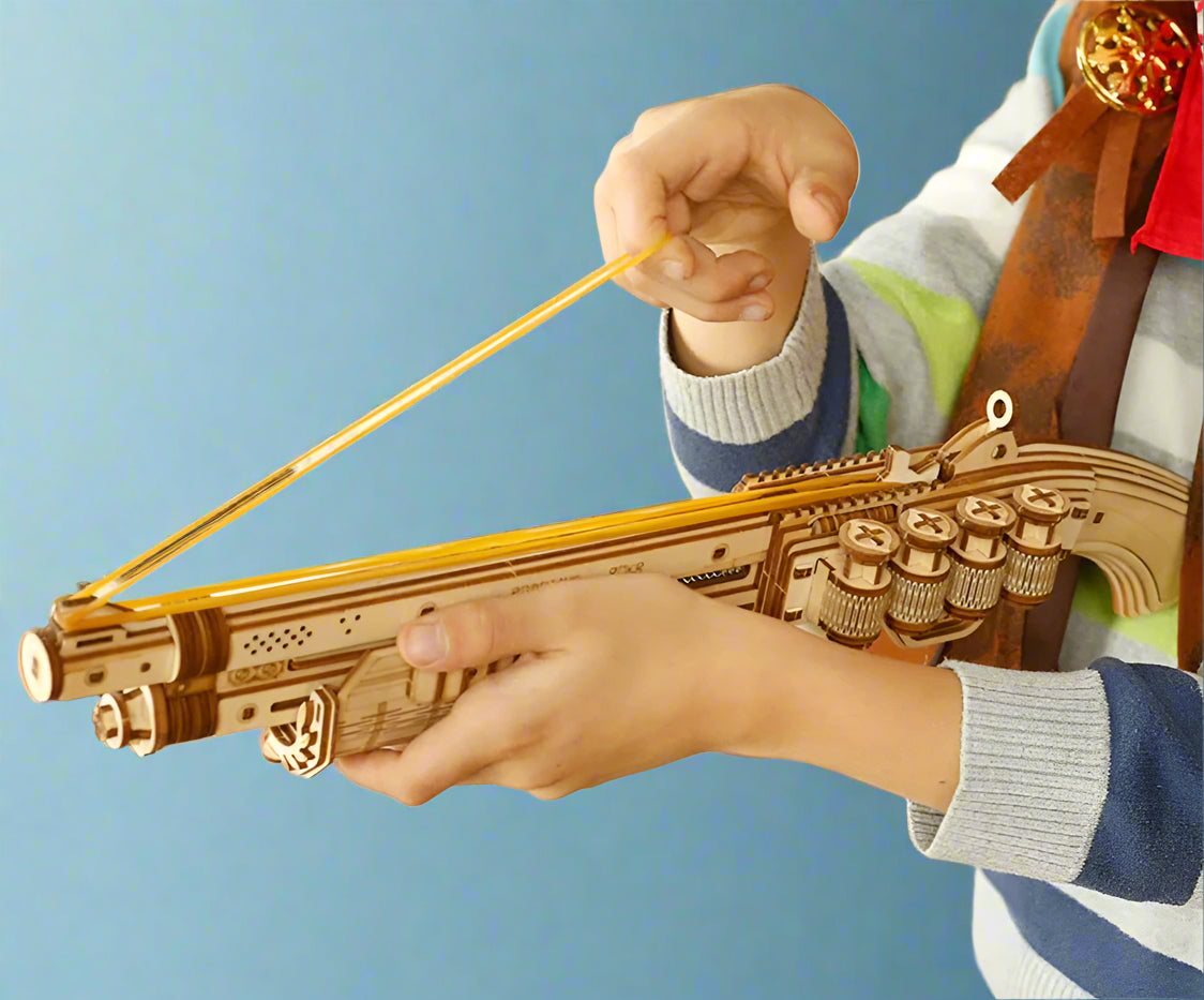 3d wood puzzle gun - goodsshopi