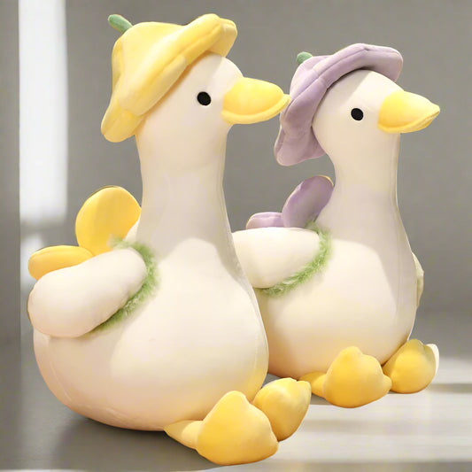Fluffy Duck Plush Toy