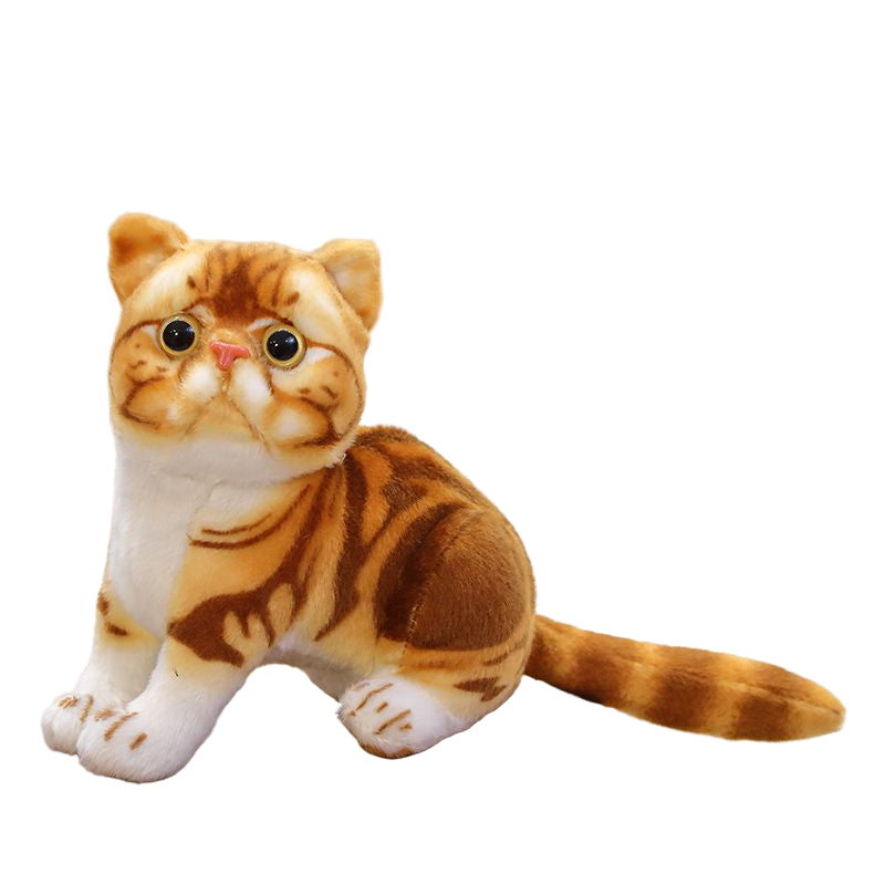 Lifelike Stuffed Cats Plush Toy