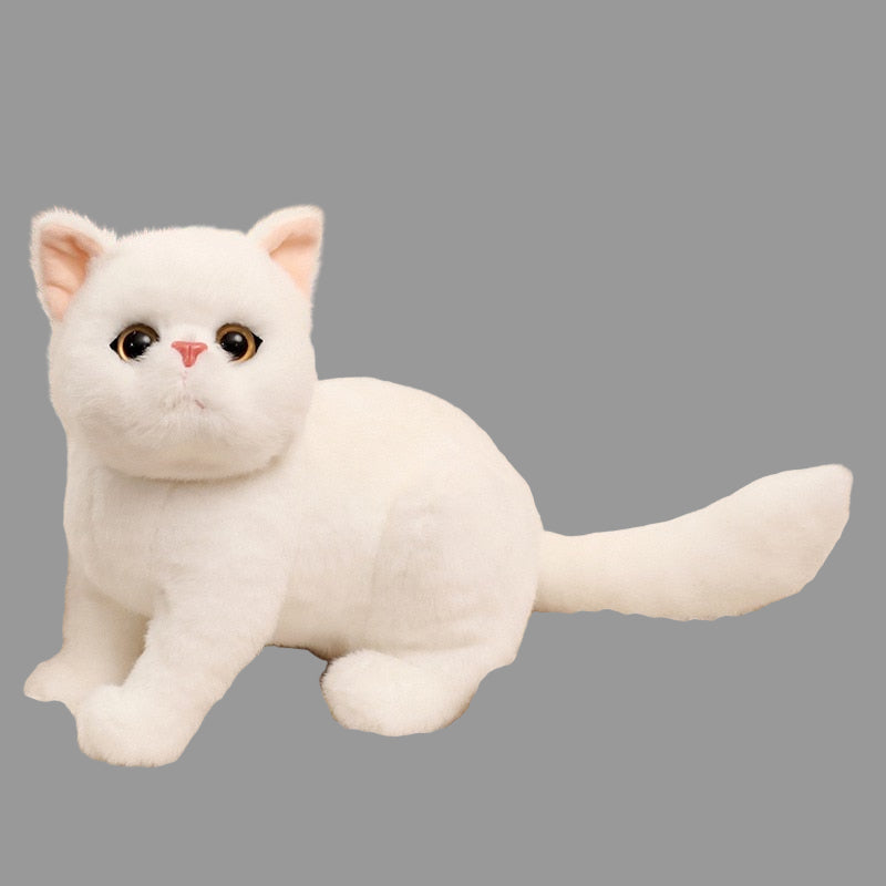 Lifelike Stuffed Cats Plush Toy