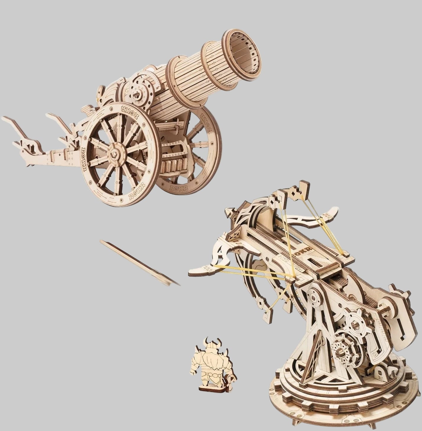 3D Wooden Puzzle Medieval Siege Weapons