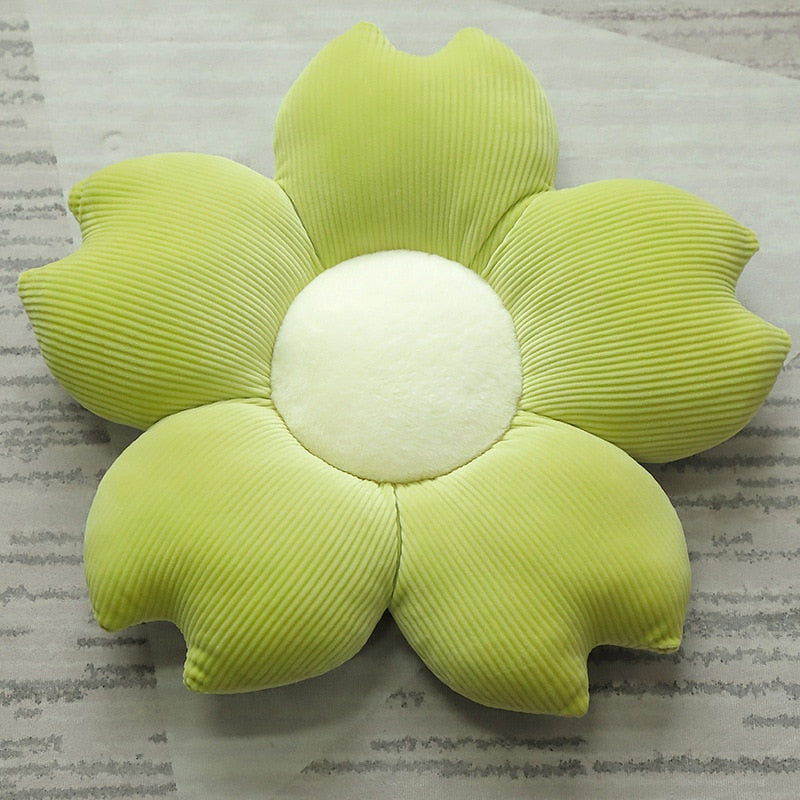 Soft Flower-Shaped Pillow