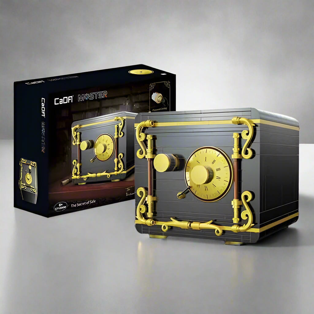 Retro Combination Safe Building Blocks