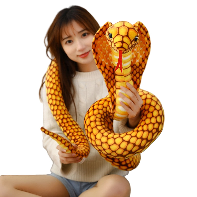 Giant Cobra Stuffed Animal Plush Toy