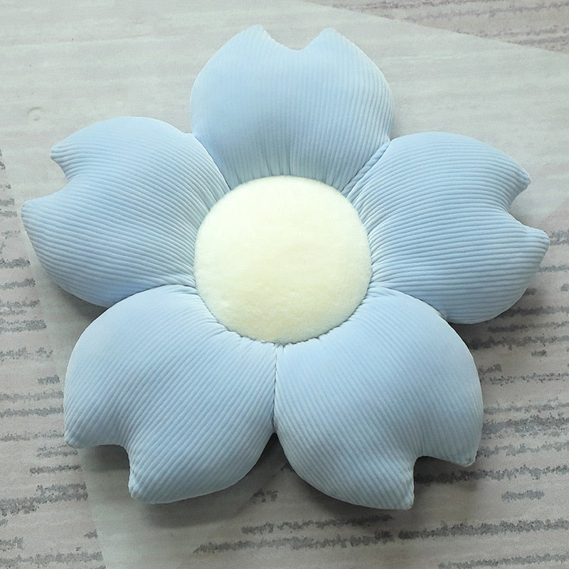 Soft Flower-Shaped Pillow