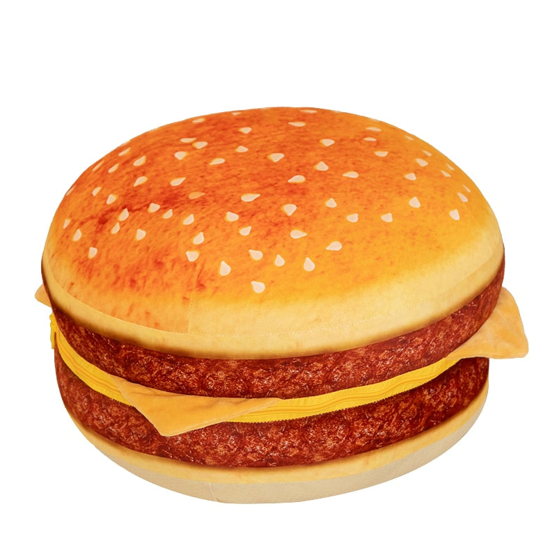 Hamburger Plush Pillow