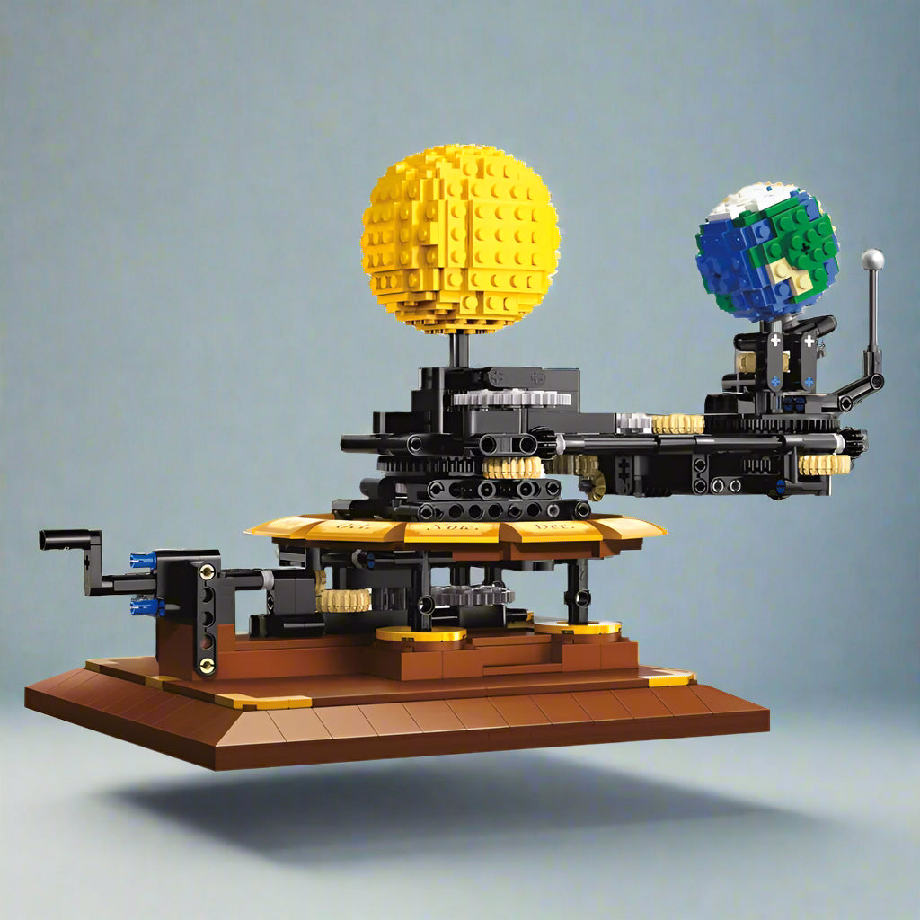 Solar System Blue Planet Building Blocks Education Toys