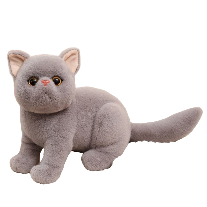 Lifelike Stuffed Cats Plush Toy