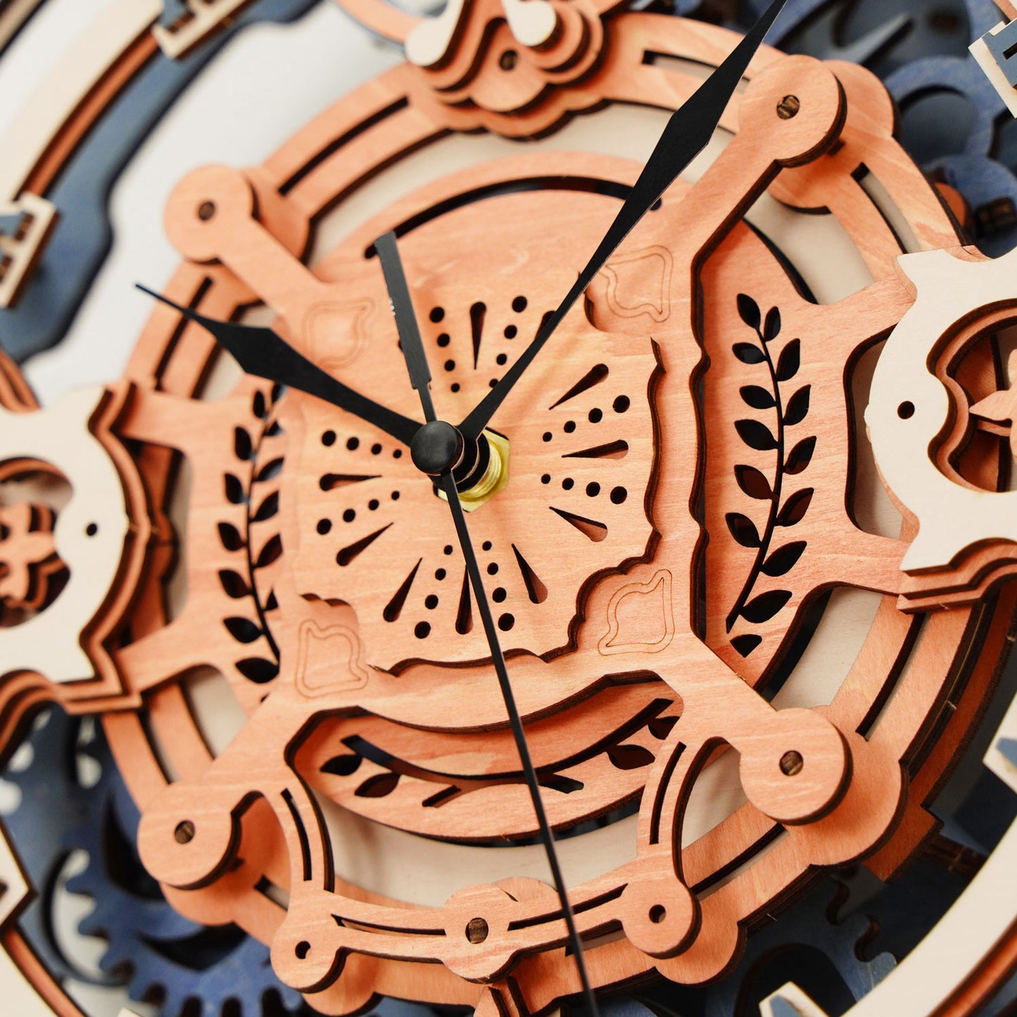 Wooden Puzzle 3D Wall Clock