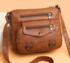 PU Leather Vintage CrossBody Shoulder Bag