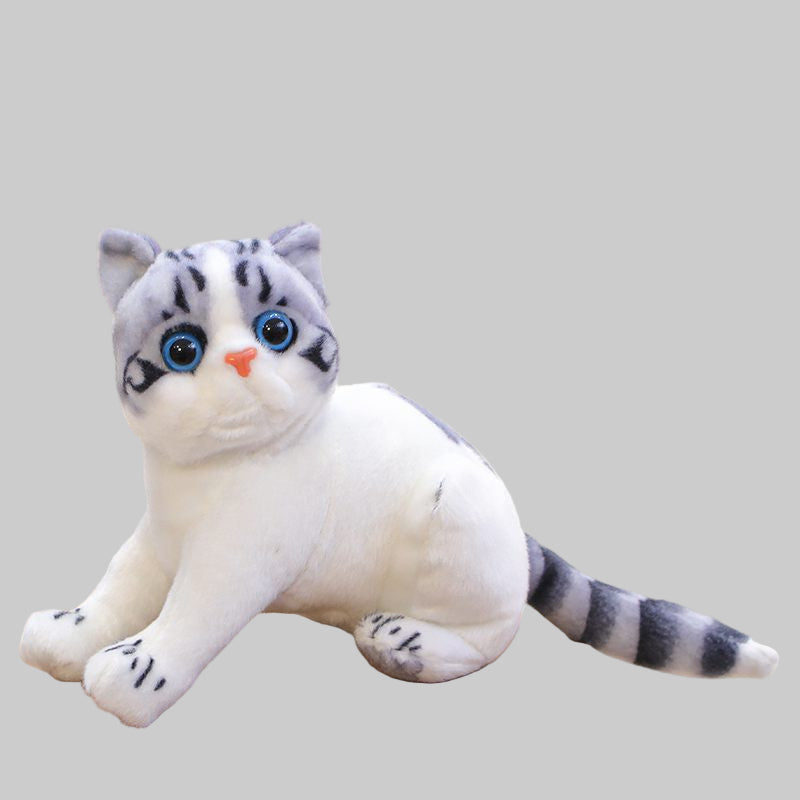 Lifelike Stuffed Cats Plush Toy