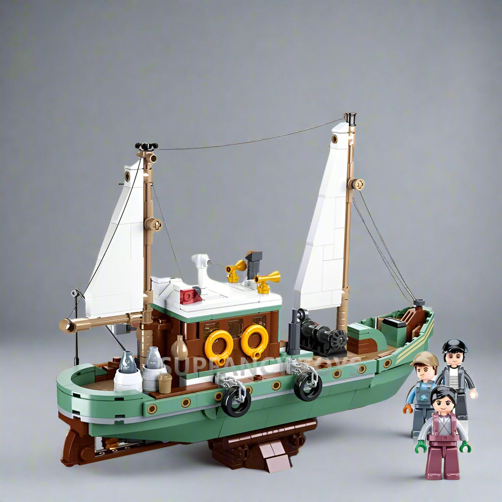 Fishing Boat Building Blocks