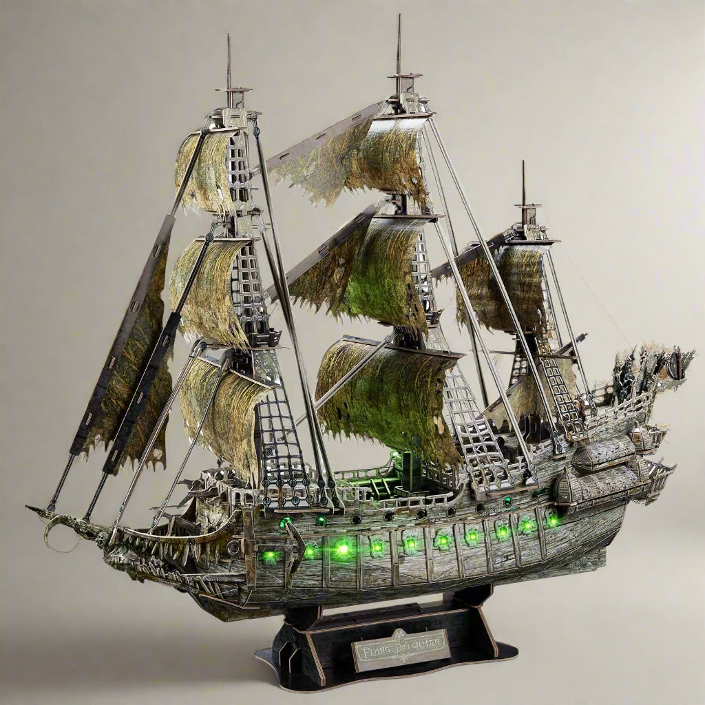 Flying Dutchman LED 3D Puzzles Model Building Kits