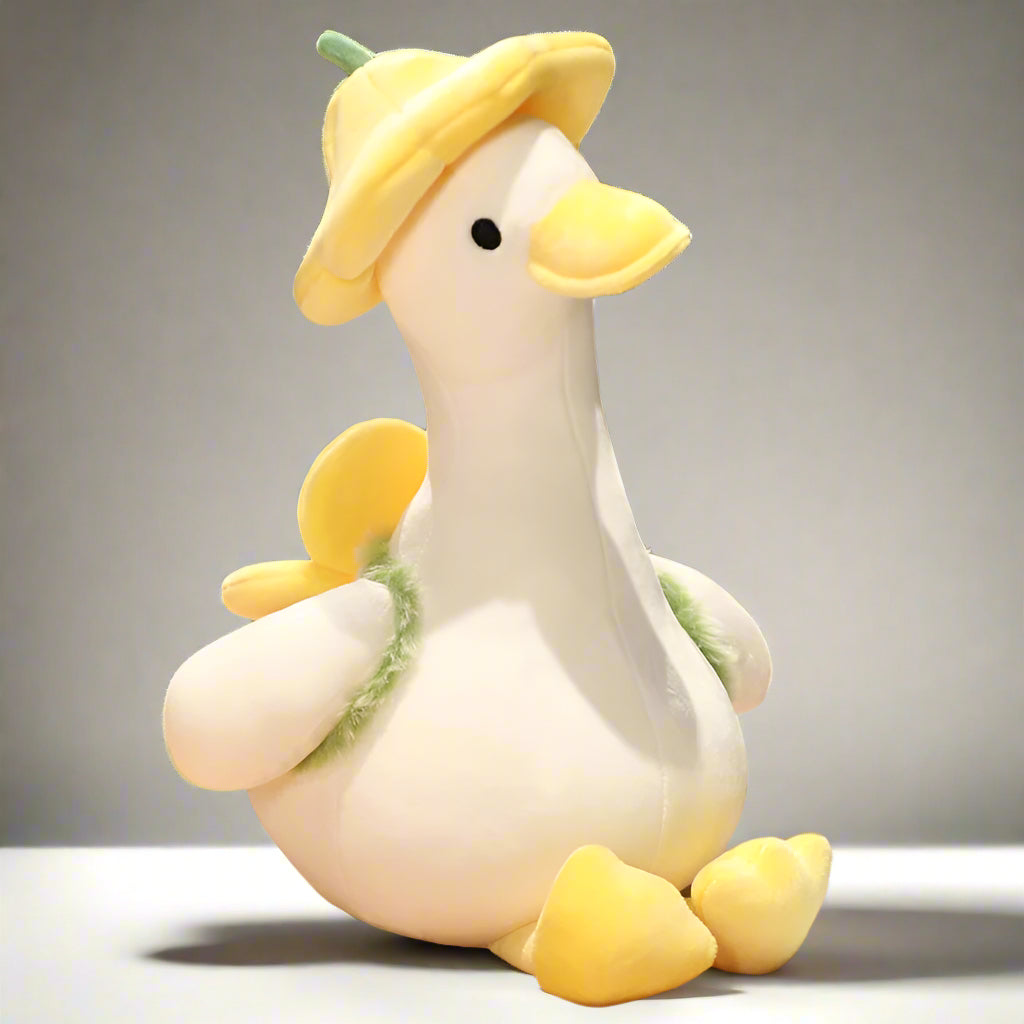 Fluffy Duck Plush Toy
