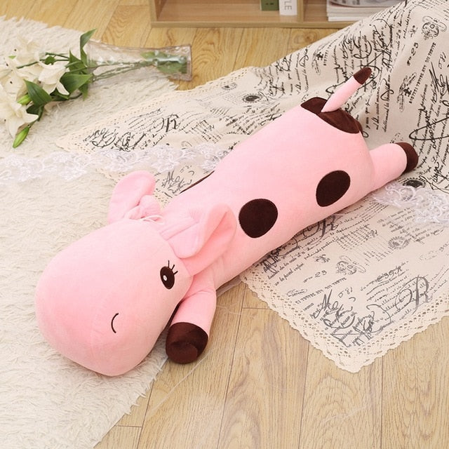 Kawaii Large Giraffe Plush Toys Soft Stuffed - goodsshopi