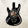 Vinyl record Guitar wall clock - Goods Shopi