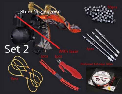 Laser Fishing Crossbow Velocity Elastic - Goods Shopi