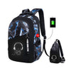 USB School bags waterproof large backpack - Goods Shopi