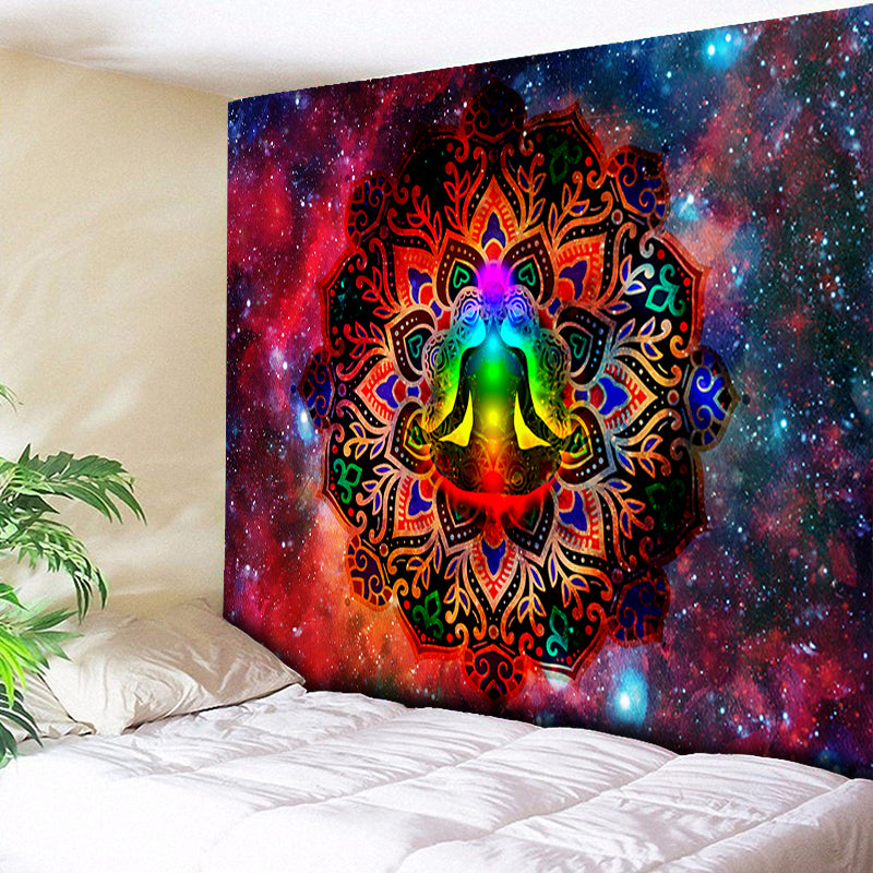 Tapestry Wall Hanging Indian Chakra - Goods Shopi