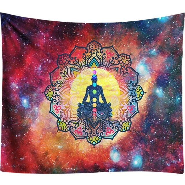 Tapestry Wall Hanging Indian Chakra - Goods Shopi