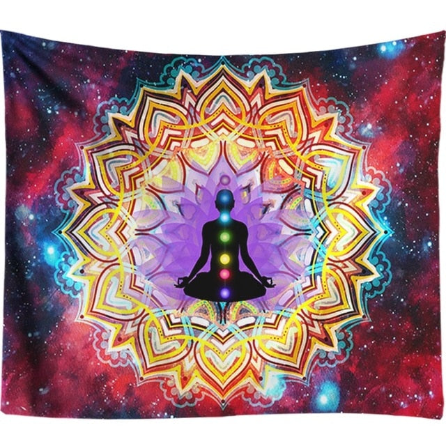 Tapestry Wall Hanging Indian Chakra - Goods Shopi