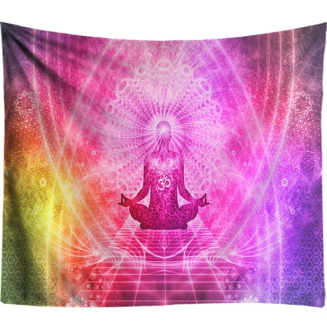 Tapestry Wall Hanging Indian Chakra - Goods Shopi