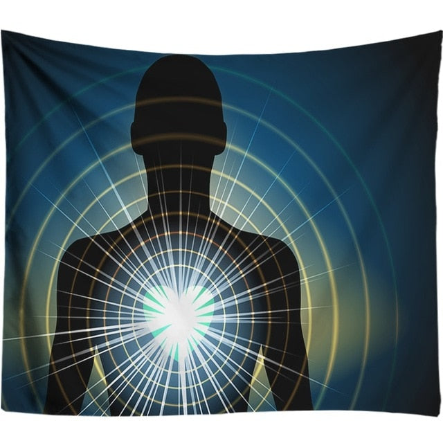Tapestry Wall Hanging Indian Chakra - Goods Shopi