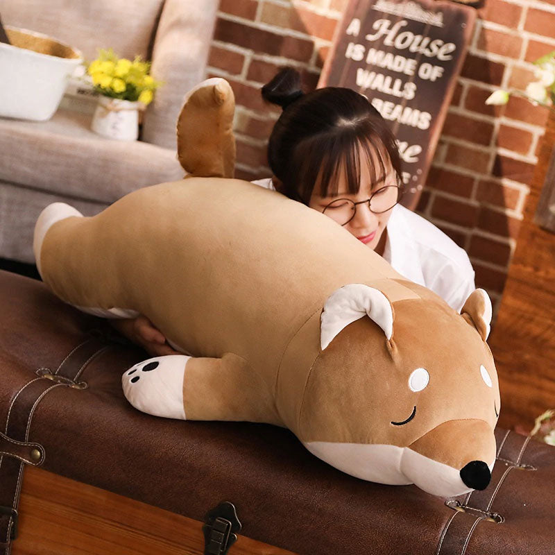 Giant Stuffed shiba inu plush toy pillow - goodsshopi
