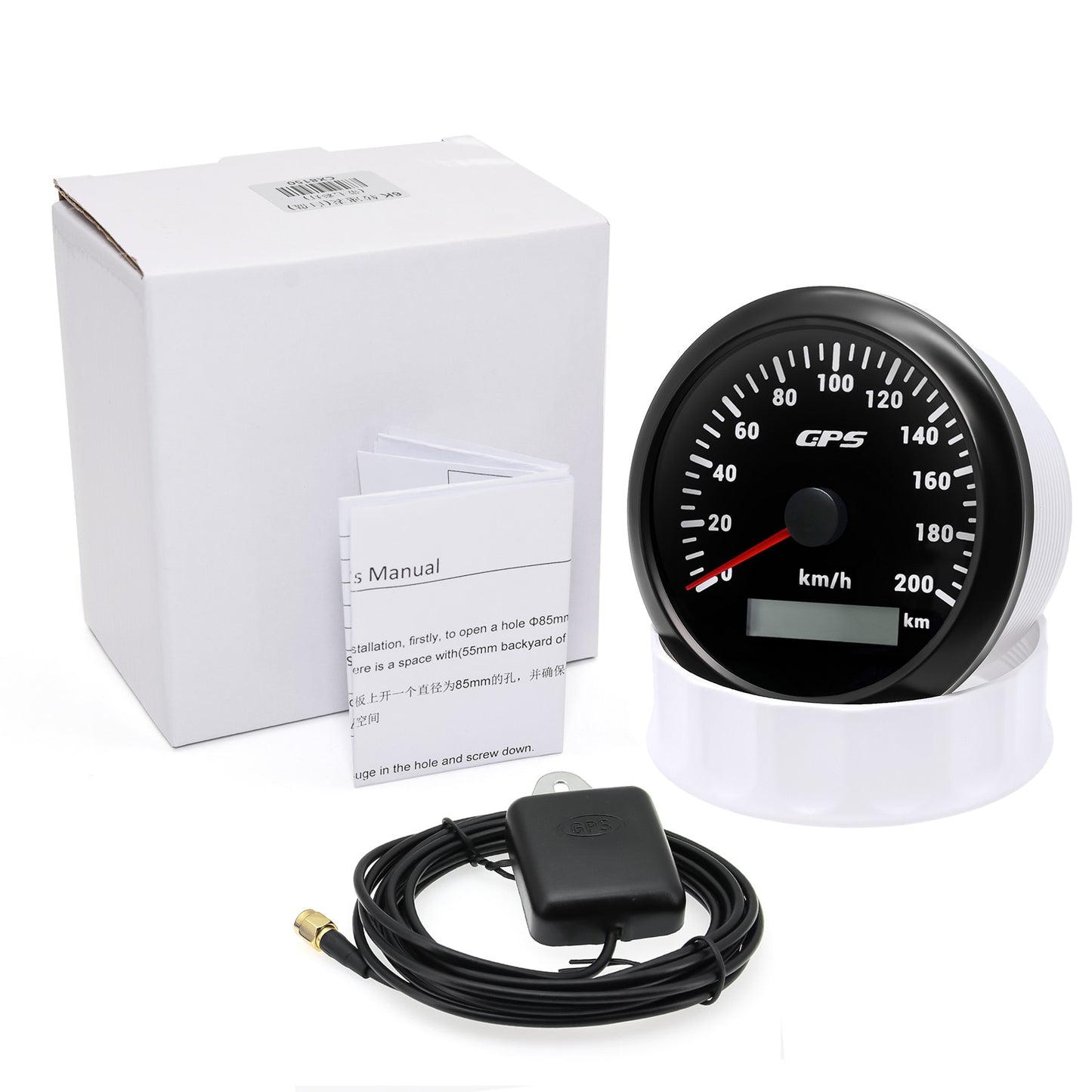 85MM GPS Speedometer Gauge