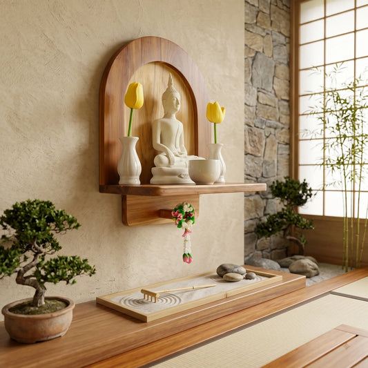What are the key elements to look for in zen decor products